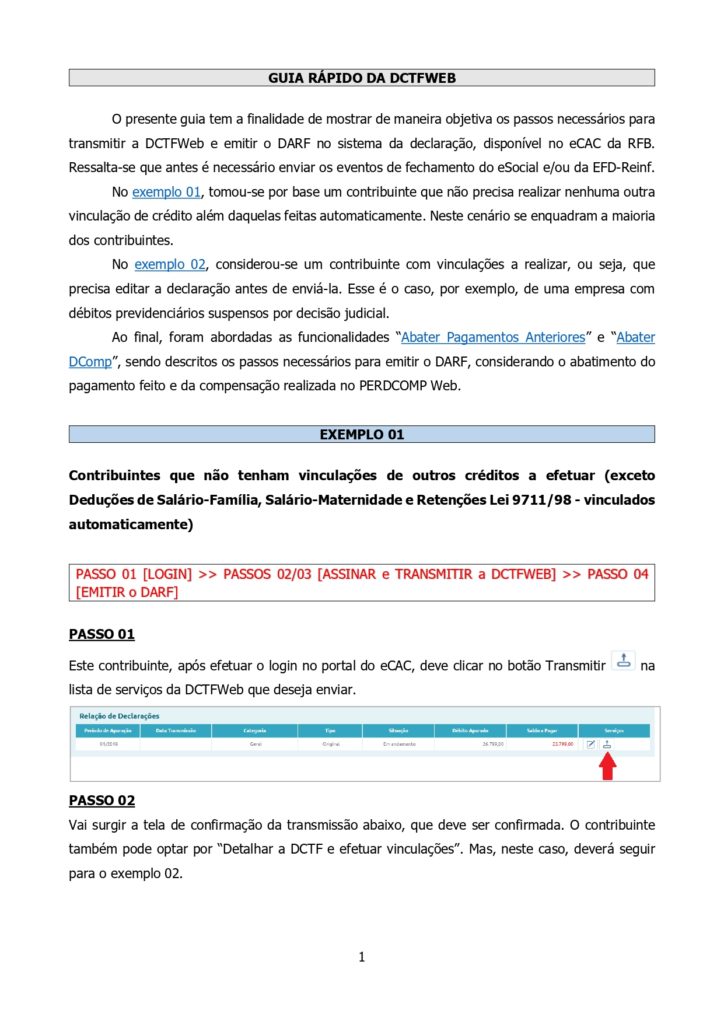 DCTFWeb