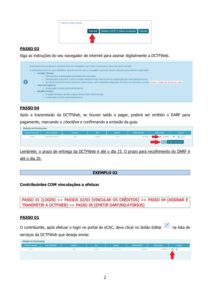 DCTFWeb