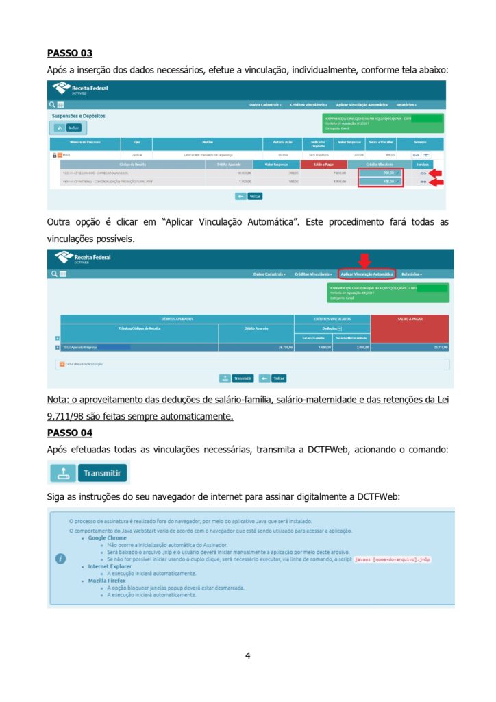 DCTFWeb