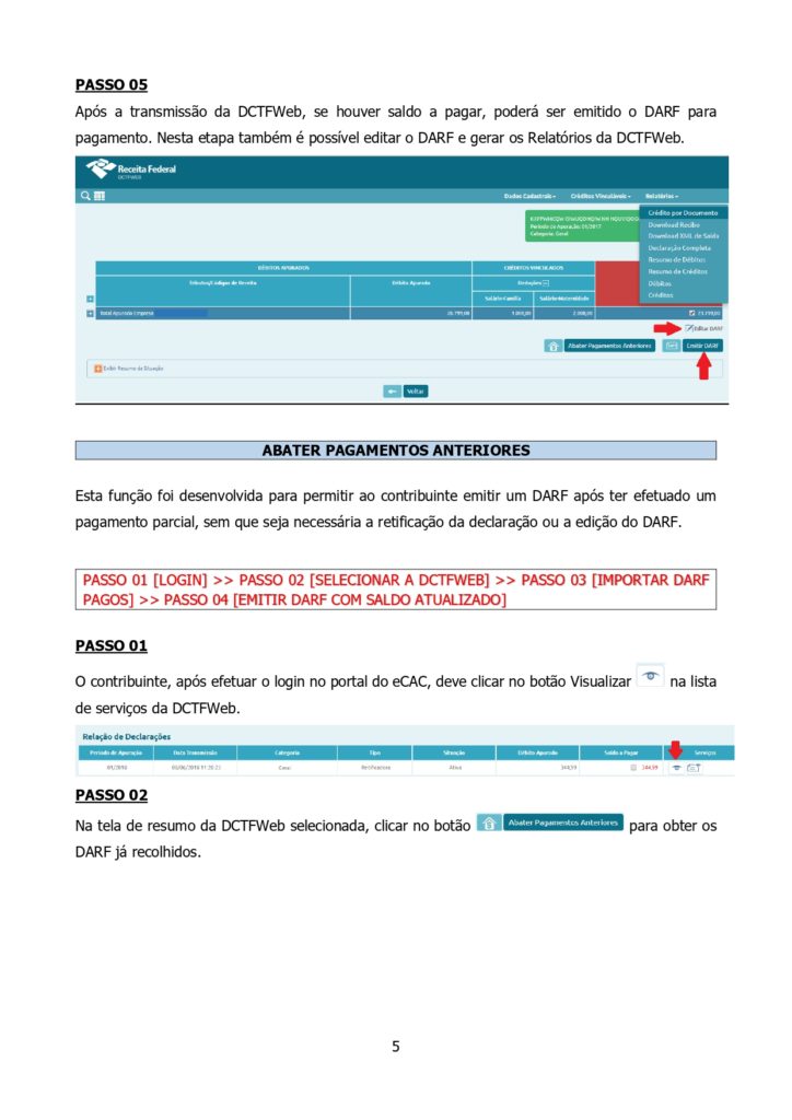 DCTFWeb