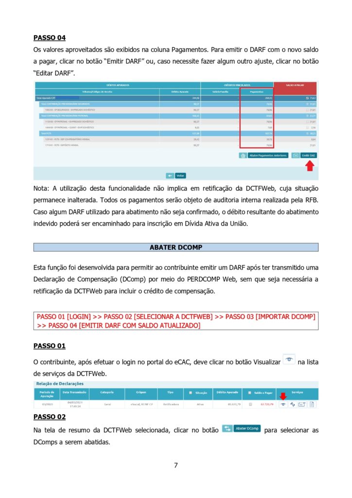 DCTFWeb