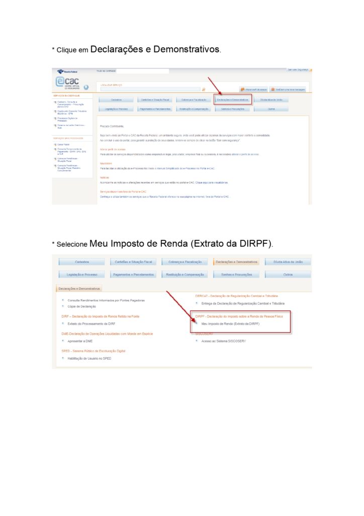 Declaração