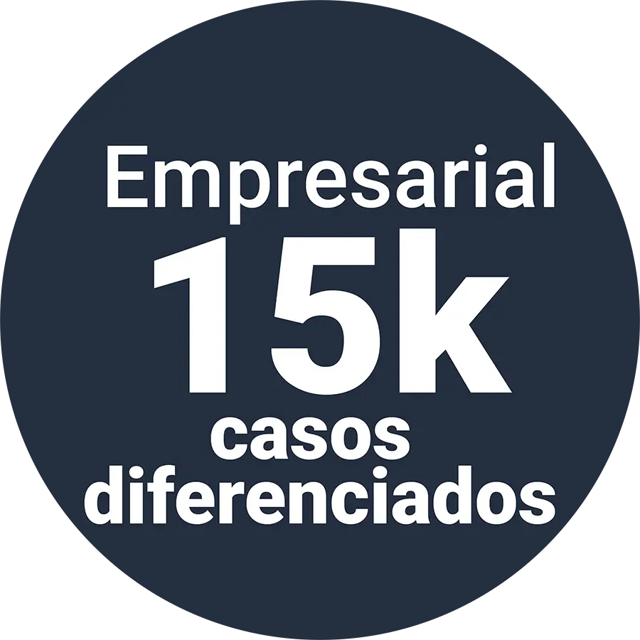 Empresarial 15k casos diferenciados