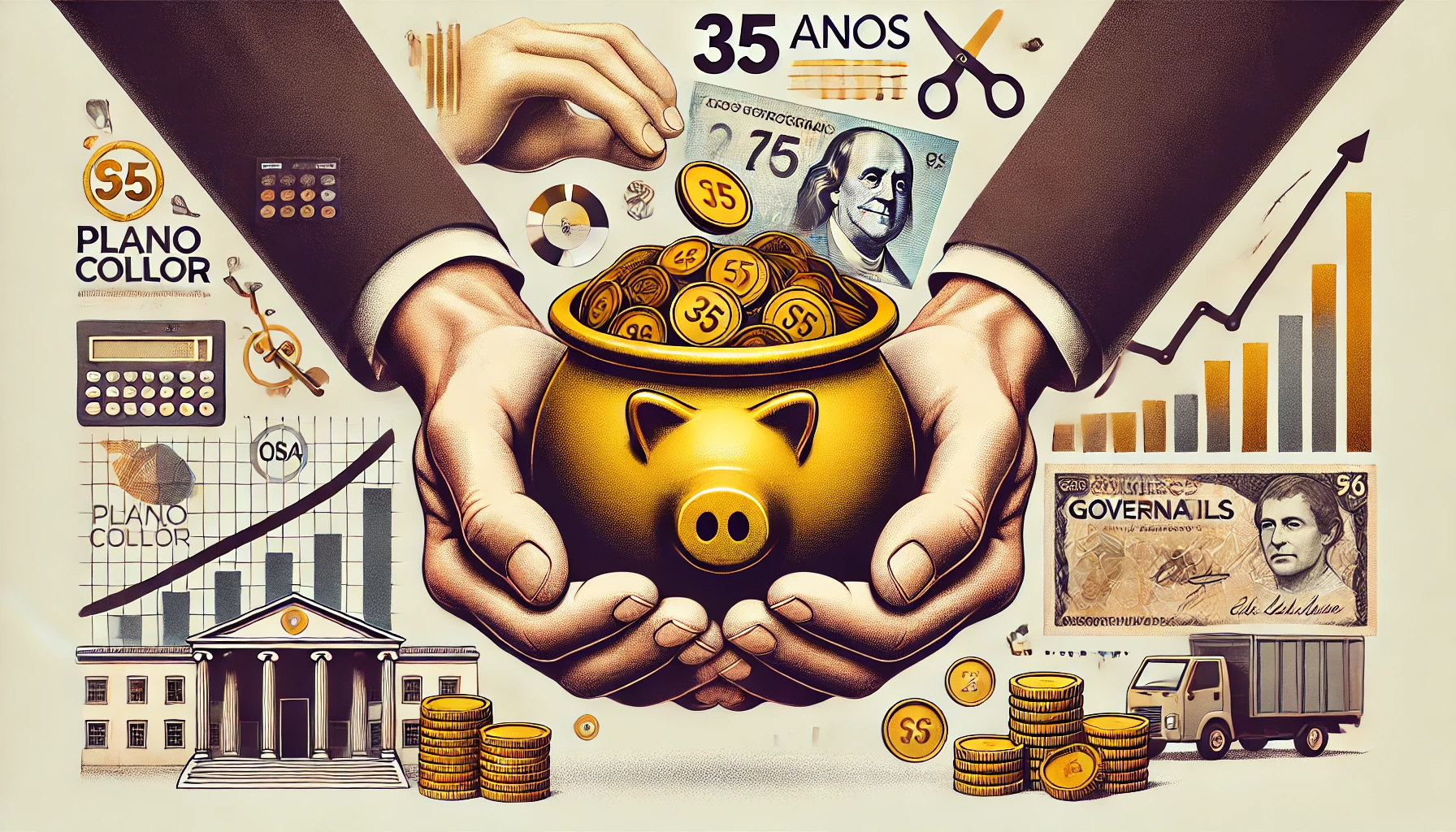 Read more about the article O maior colapso financeiro do Brasil? Os 35 anos do Plano Collor