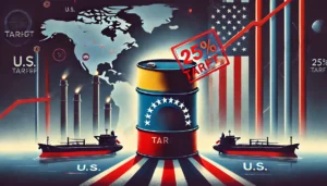 Read more about the article Trump ameaça tarifa de 25% a países que comprarem petróleo da Venezuela: entenda os impactos globais