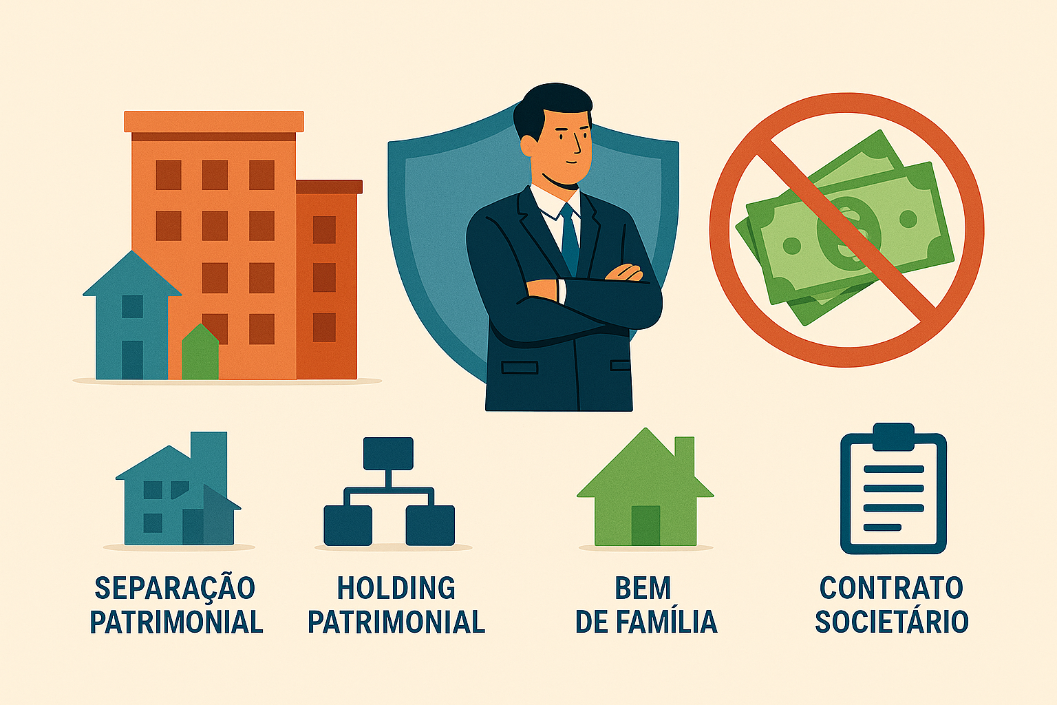 Read more about the article Como Proteger o Patrimônio Pessoal Sendo Sócio de Empresa Devedora