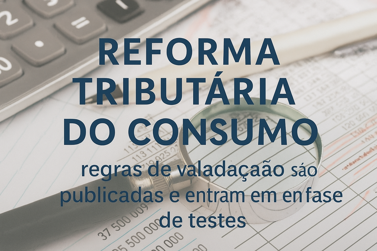 Read more about the article Reforma Tributária do Consumo: regras de validação são publicadas e entram em fase de testes