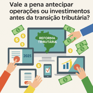 Read more about the article Vale a pena antecipar operações ou investimentos antes da transição tributária?