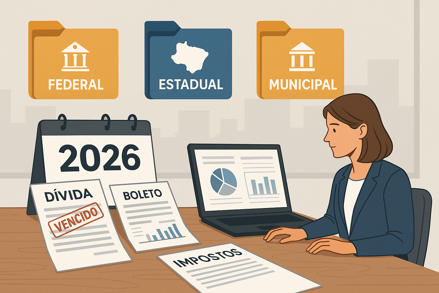 Read more about the article Dívida Tributária Federal, Estadual e Municipal: Entenda as Diferenças e o Que Vai Mudar com a Reforma Tributária
