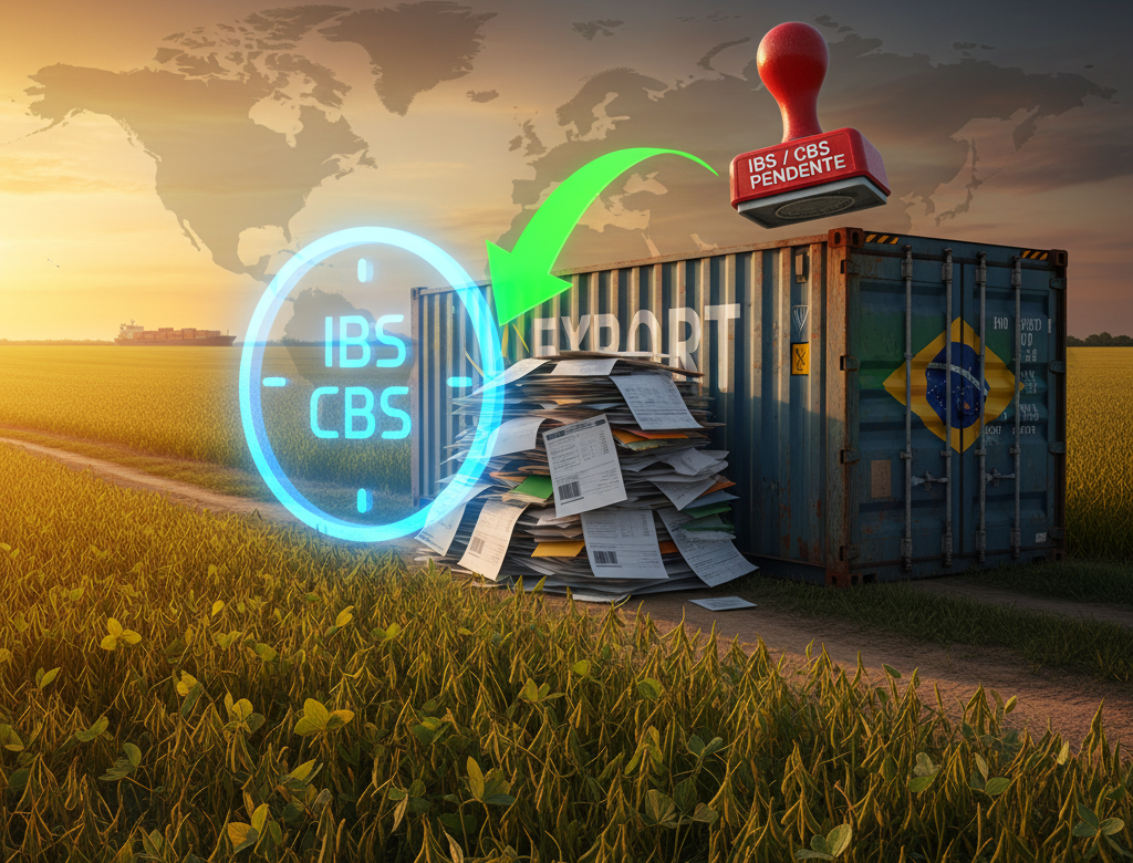Read more about the article Exportação Agropecuária: O Desafio do Ressarcimento de IBS e CBS