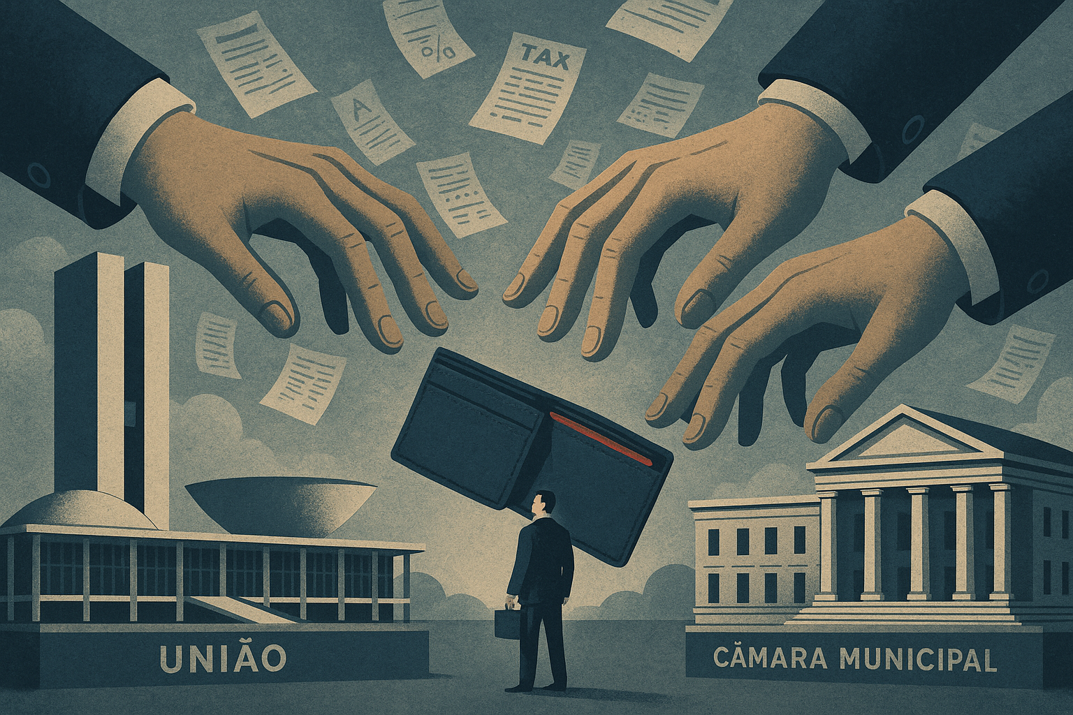 Read more about the article Pacto Federativo e Tributação: Quem Fica com Seu Dinheiro?
