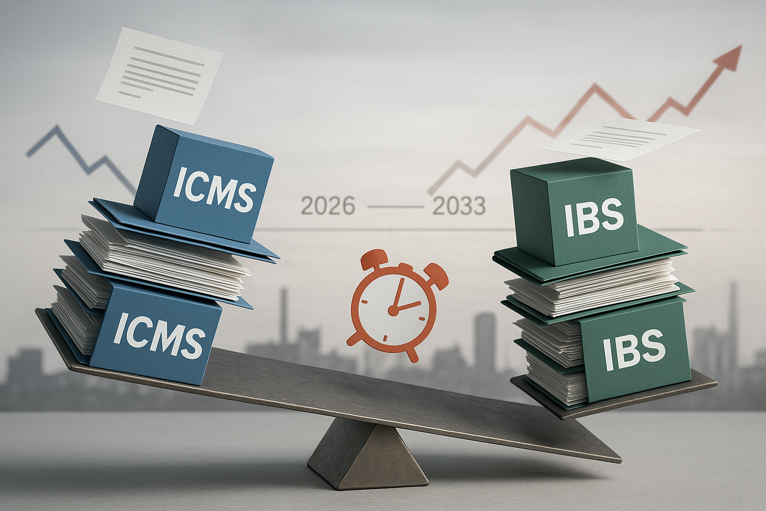 You are currently viewing IBS vs ICMS: Entenda a Transição Que Pode Quebrar Empresas Despreparadas