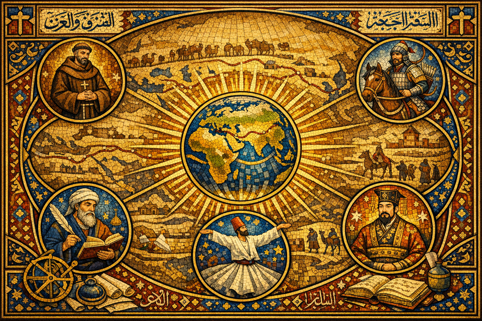 Read more about the article A Incrível Coincidência Histórica: Gigantes do Século XIII Nascidos na Mesma Geração
