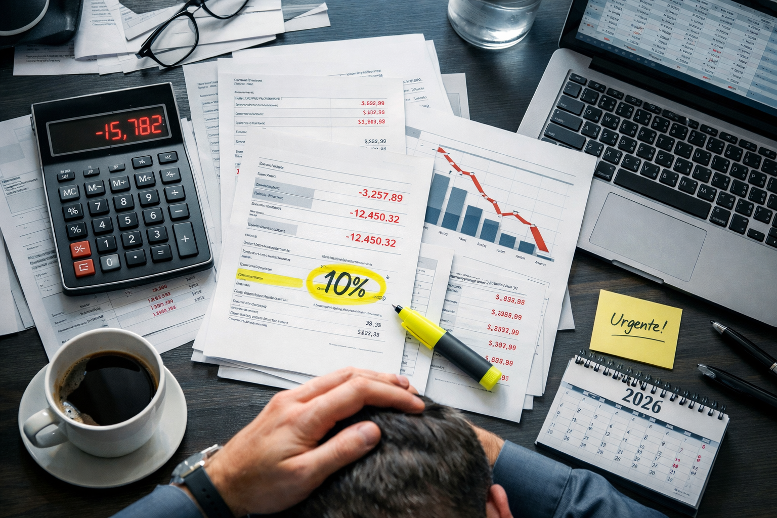 Read more about the article Lucro Presumido: A Conta dos 10% Que Já Chegou e o Empresário Ainda Não Percebeu