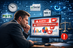 Read more about the article A Fiscalização Trabalhista em 2026 Não Perdoa: Quando o Fisco Virou Robô e Sua Empresa Virou Alvo