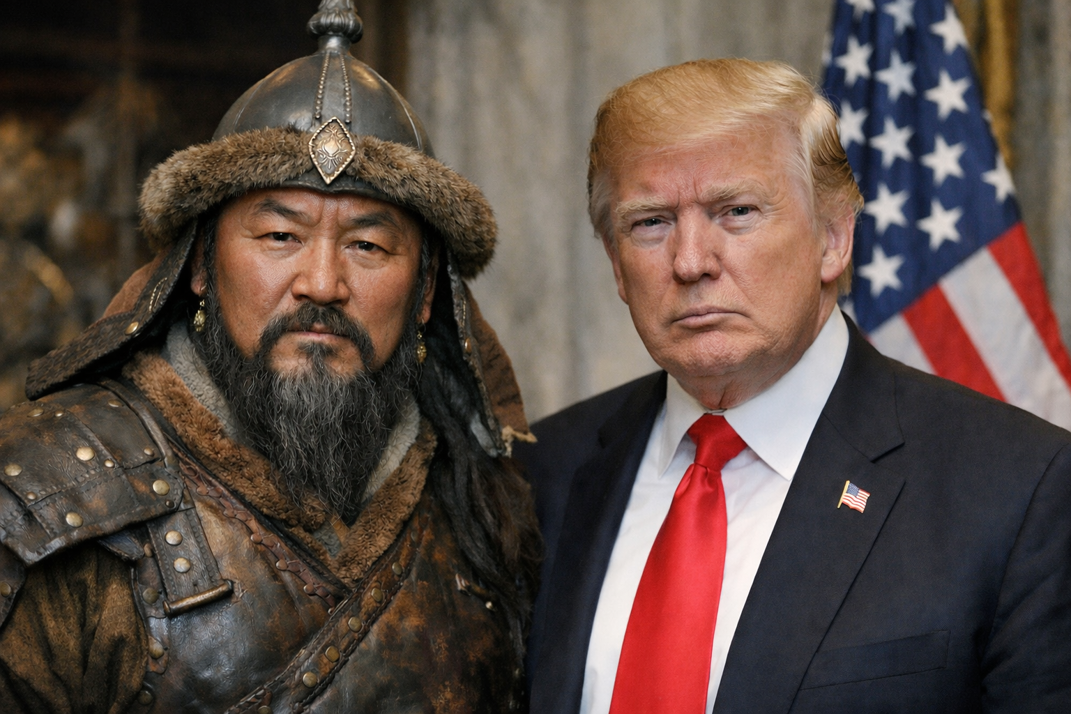 Read more about the article Trump é o Novo Gengis Khan?